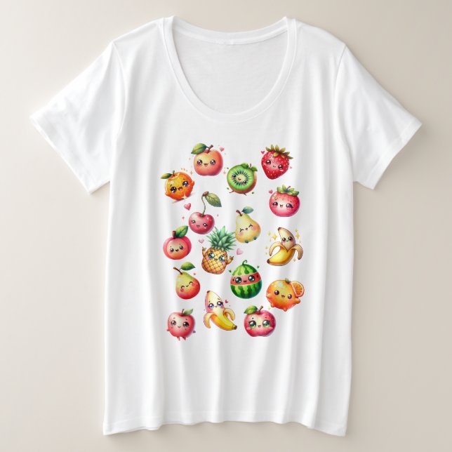 Camiseta Fruit Salad (Frente do Design)