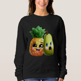 Camiseta Fruity Love  Pear and Pineapple in Love