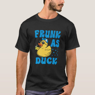 Camiseta Frunk As Duck - Bebendo Engraçado de Pato de Borra