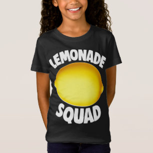 Camiseta Fruta Amarelo Tropical de Verão na Esquadra de Lim