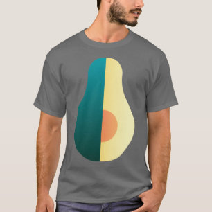 Camiseta Fruta Avocado - Comida orgânica e saudável para V