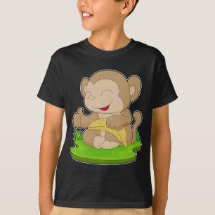 Camiseta Fruta Banana de Macaco