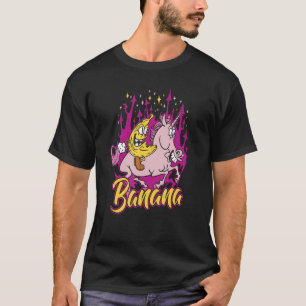 Camiseta Fruta Banana Unicorn Banana Plantain