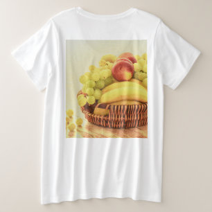 Camiseta "Fruta Basket" Foto Grátis. Compre agora