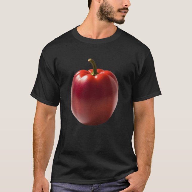 Camiseta Fruta Big Yummy Red Paprika (Frente)