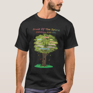 Camiseta Fruta Das Palavras De Árvore Espirituosa