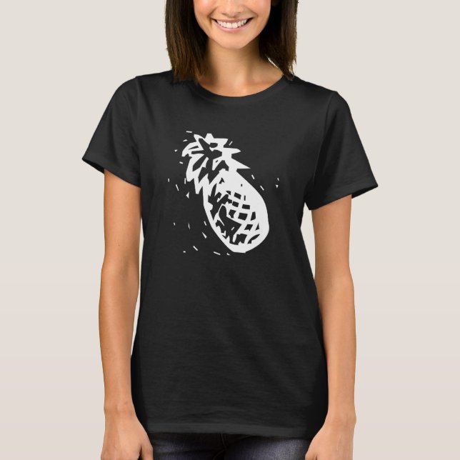 Camiseta Fruta de abacaxi (Frente)