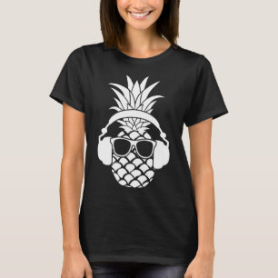 Camiseta Fruta de abacaxi Bar de praia Humor Engraçado