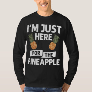 Camiseta Fruta de abacaxi Juice Engraçado Cotações havaiana