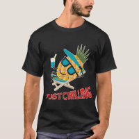 Fruta de abacaxi legal Enchendo Engraçado Kawaii V
