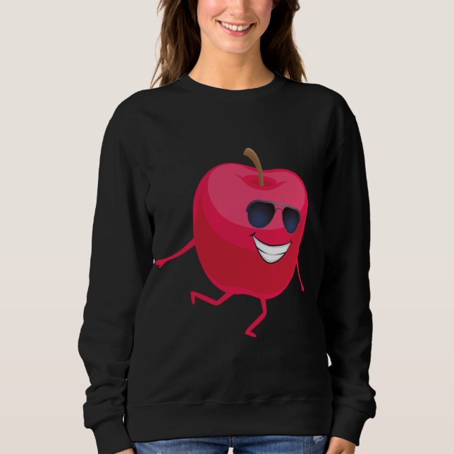 Camiseta Fruta de Apple Dancing Dabbing Apple (Frente)