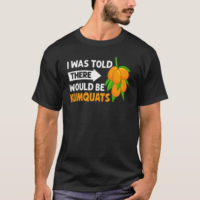 Camiseta Fruta de Árvore Kumquat Recebe Marmalada de Planta (Frente)