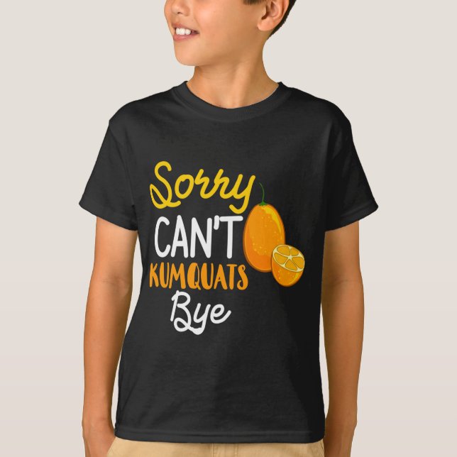 Camiseta Fruta de Árvore Kumquat Recebe Marmalada de Planta (Frente)