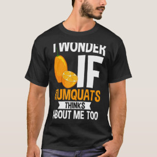 Camiseta Fruta de Árvore Kumquat Recebe Marmalada de Planta