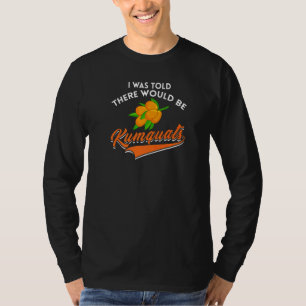 Camiseta Fruta de Árvore Kumquat Recebe Marmalada de Planta