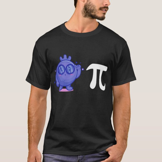 Camiseta Fruta de Blueberry Pie Funny Blueberry Comida Love (Frente)