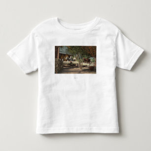 Camiseta Fruta de carregamento no rancho de Longview