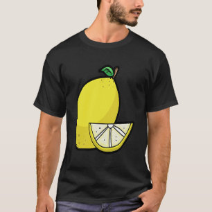 Camiseta Fruta de citrinos de limão