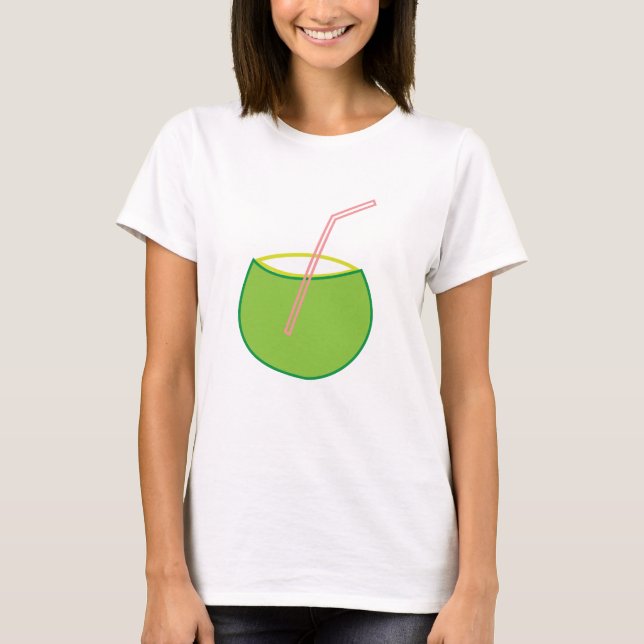Camiseta Fruta De Coco De Água (Frente)