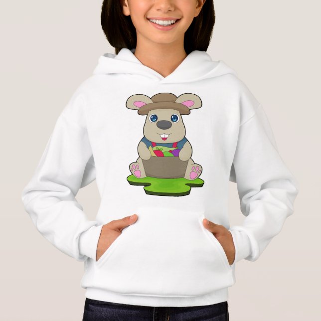 Camiseta Fruta de criação de coelhos (Frente)