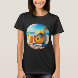 Camiseta Fruta de Enchimento - Cantaloupe