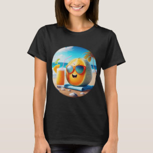 Camiseta Fruta de Enchimento - Cantaloupe