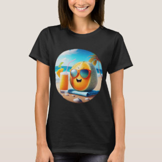 Camiseta Fruta de Enchimento - Cantaloupe