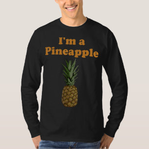 Camiseta Fruta de fantasia de abacaxi com preguiça de Hallo