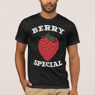 Camiseta Fruta de Foodie de Morango