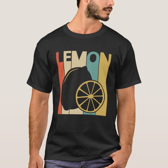 Camiseta Fruta de limão em forma de safra (Frente)