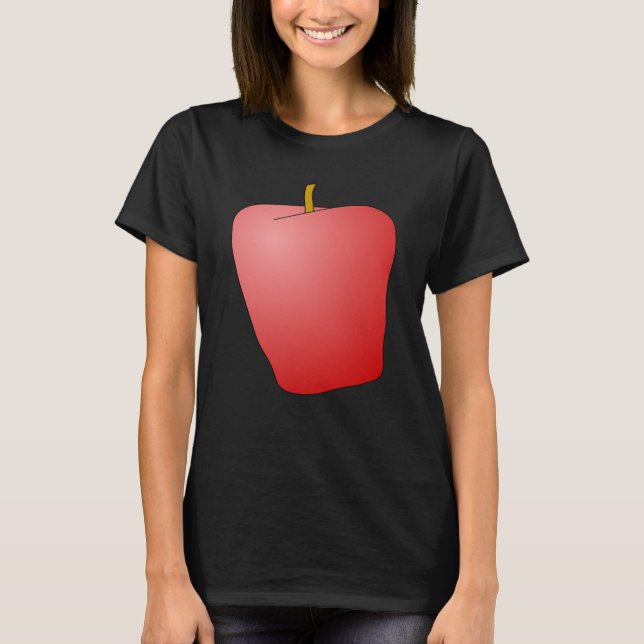 Camiseta Fruta de Maçã Vermelha (Frente)