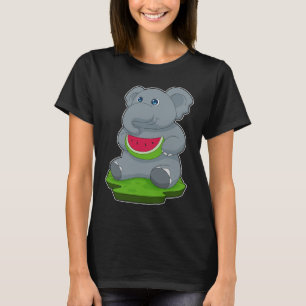 Camiseta Fruta de Melancia Elefante