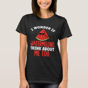 Camiseta Fruta de Melão de Melão, em bruto, para uso mascul