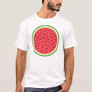 Camiseta Fruta de Verão com Fatia de Água