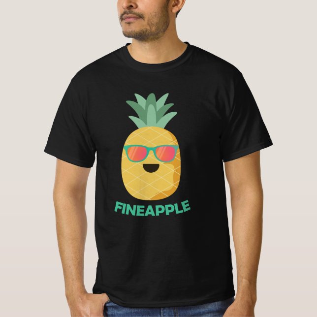 Camiseta Fruta de Verão de Trombose de Ananás (Frente)