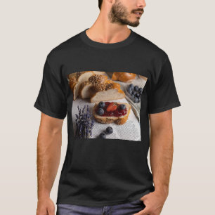 Camiseta Fruta deliciosa e Impressão do pino de emperrament