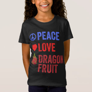 Camiseta Fruta do Dragão de Paz Popular Pitahaya Fruta Lov