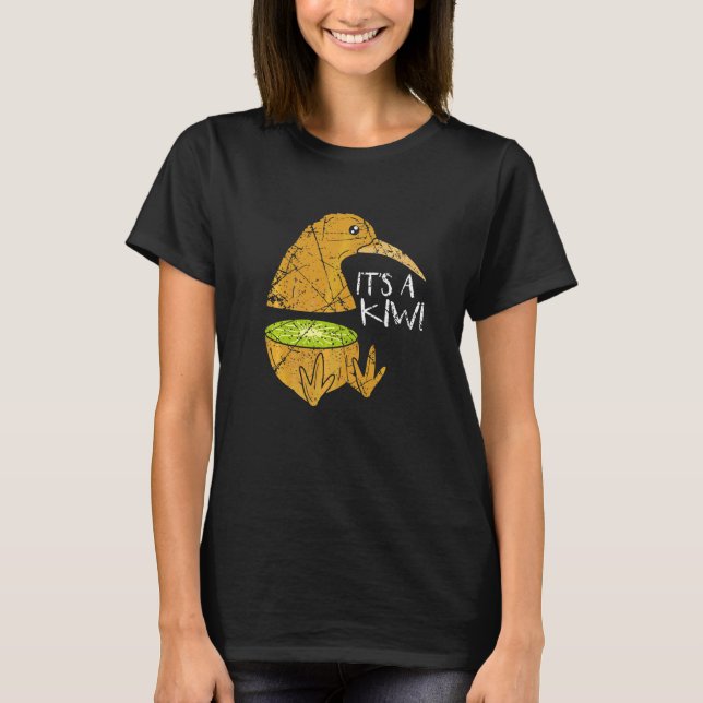 Camiseta Fruta do Pássaro Kiwi (Frente)