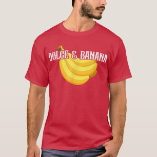 Camiseta Fruta Dolce e Banana Vegan Vegetarian