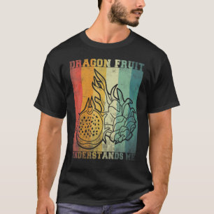 Camiseta Fruta Dragão Me Entende Pitayas Viagem Fofo Ex
