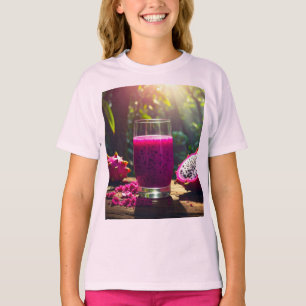 Camiseta FRUTA DRAGÃO (Pitahaya) - FRUTAS EXÓTICAS