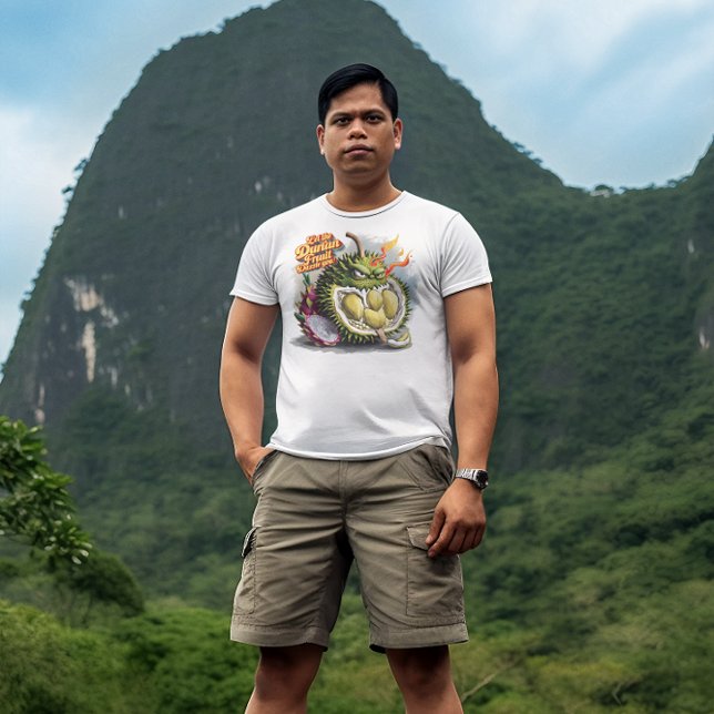 Camiseta Fruta Duriana: O Híbrido Mágico (Criador carregado)