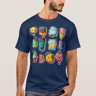 Camiseta Fruta Emojis
