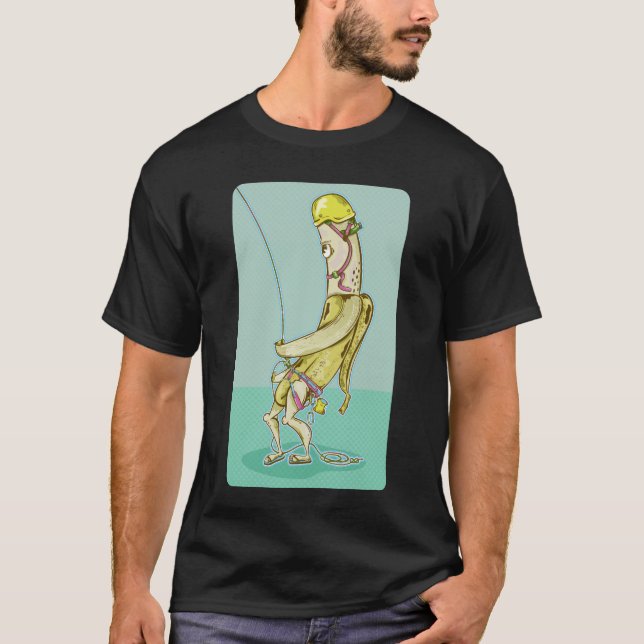 Camiseta Fruta Engraçada Com O Clima Da Apple Rock (Frente)