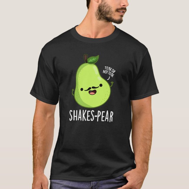 Camiseta Fruta Engraçada Engraçada Com Pear Engraçada Encur (Frente)