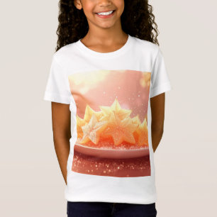 CAMISETA FRUTA ESTRELA - CARAMBOLA - FRUTAS EXÓTICAS