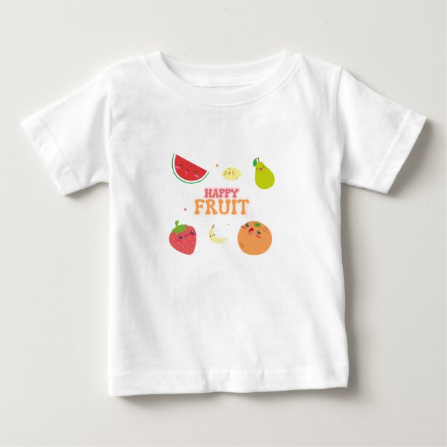 Camiseta Fruta Feliz (Frente)