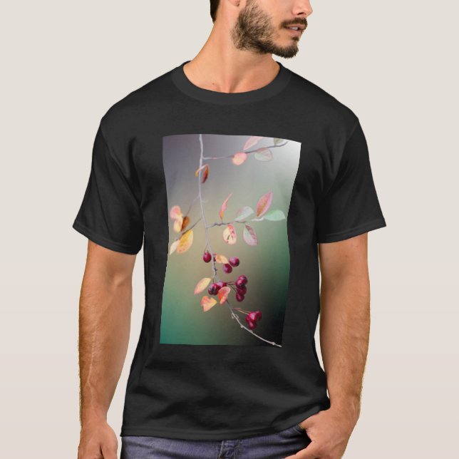 Camiseta Fruta Folhosa Poética da Natureza (Frente)
