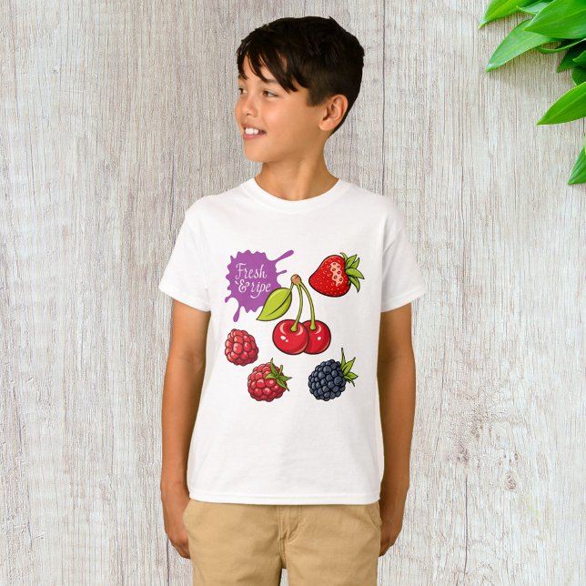Camiseta Fruta fresca (Criador carregado)