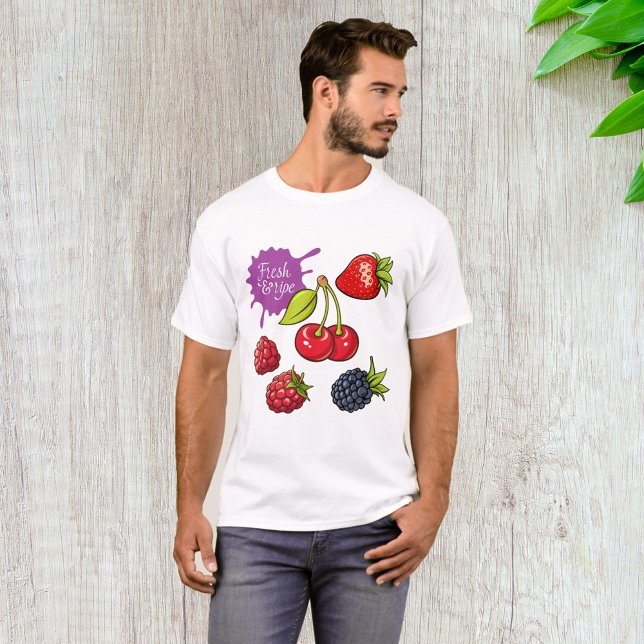 Camiseta Fruta fresca (Criador carregado)